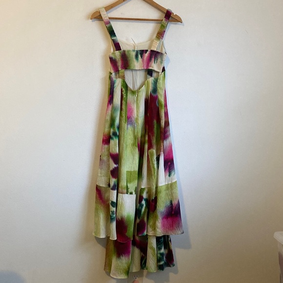Anthropologie By Anthropologie Tiered Maxi Dress Size 0 - Picture 5 of 9